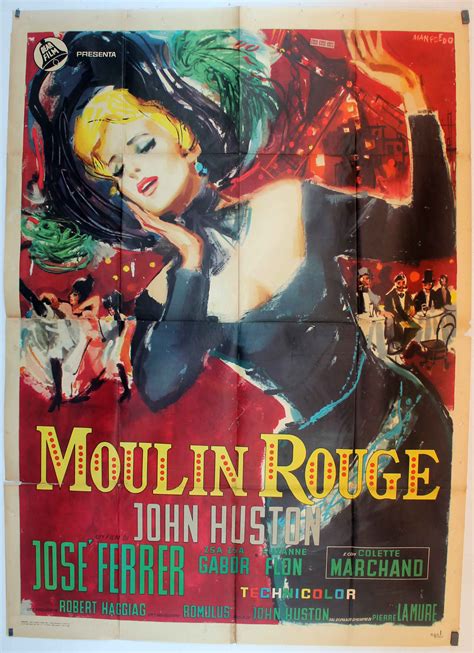 MOULIN ROUGE MOVIE POSTER MOULIN ROUGE MOVIE POSTER