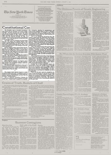 Opinion Constitutional Con The New York Times