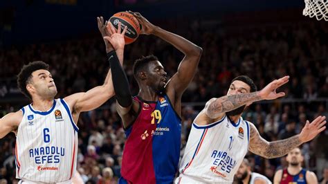 Barça Anadolu Efes resumen resultado y estadísticas del partido de