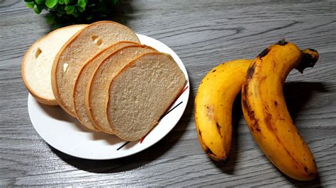 SUBUKAN MONG PAGSAMAHIN ANG LUMANG TINAPAY AT SAGING GRABE MAGUGULAT KA