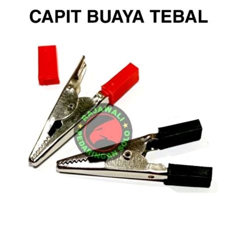 Capit Buaya Tebal Jepit Buaya Tebal Alligator Clip Lazada Indonesia