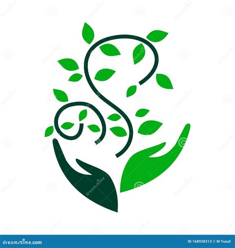 Ilustração Vetorial Do Logotipo De Sustentabilidade Ambiental