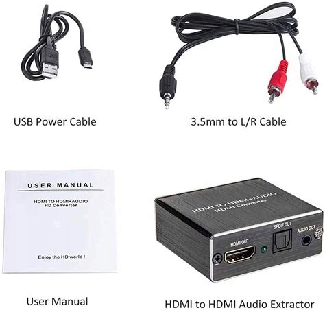 ROZDZIELACZ HDMI AUDIO 4K OZVAVZK Konwerter Sklep Opinie Cena W