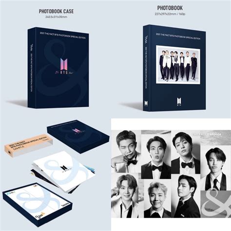 Official 2021 The Fact Bts Photobook Special Edition K Star