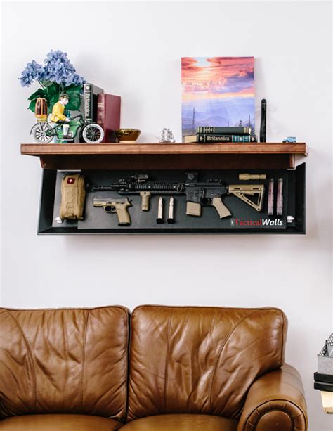 Tactical Walls Hidden Gun Shelf | StashVault - Secret Stash Compartments