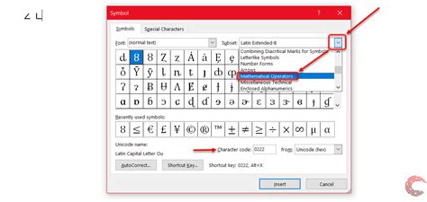 How To Insert The Angle Symbol In Word