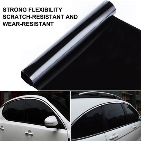 300cmx50cm Car Window Foils Tint Tinting Black Car Film Home Auto