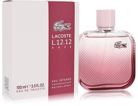 Lacoste Eau De Lacoste L 12 12 Rose Eau Intense Perfume For Women By