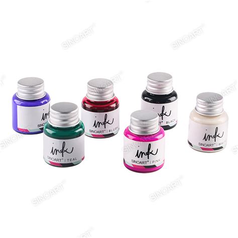 Custom 15ml Calligraphy Ink Pigment Fountain Glass Dip Pen Color Ink ...