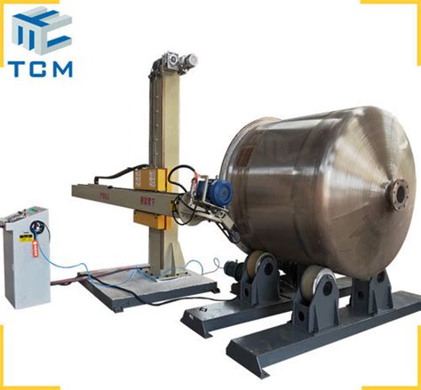 Blue Steel Tank Shell Automatic Buffing Machine At Best Price In Hefei