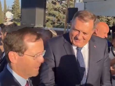 DODIK SE SASTAO SA HERCOGOM Uručeno mu priznanje