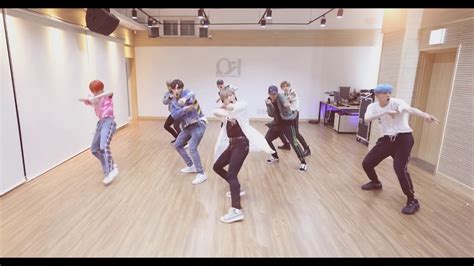 Ateez Wave Dance Practice Mirrored Slow 100 Youtube