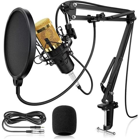 Kit Microfone Podcast Studio Grava O Bm Kabum