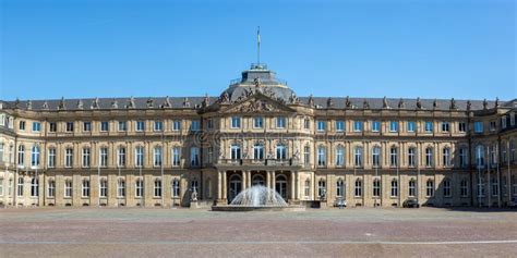 New Castle Neues Schloss Stuttgart Panorama Architecture Travel in ...