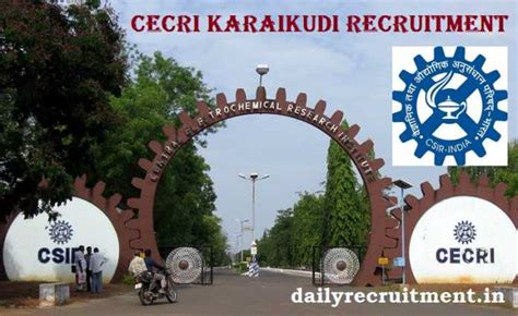 Cecri Karaikudi Recruitment Apply For Posts Vacancies Checkout