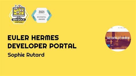 Euler Hermes Developer Portal Api The Docs Virtual 2021 Showcase