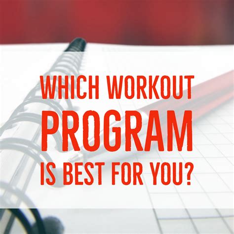 Which Workout Program Is Best For You By Max Fortitude Fitness Medium