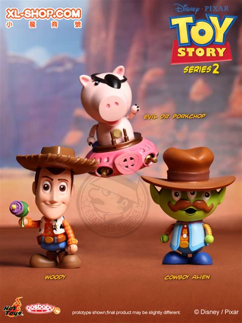 Hot Toys COSB Toy Story Series Cosbaby Cowboy Alien