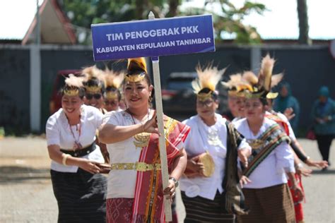 Gubernur Mi Buka Jambore Temu Kader Pkk Tingkat Provinsi Maluku Biro