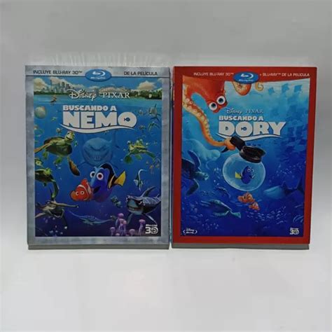 Bluray 3d Buscando A Nemo Dory Paquete Películas Nuevo En Venta