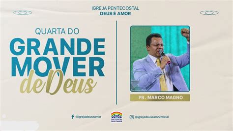 Ipda Ao Vivo Campanha Quarta Do Mover De Deus No Templo Da Gl Ria