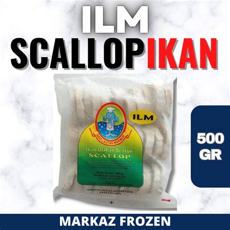 Jual Ilm Scallop 500gr 40q Shopee Indonesia