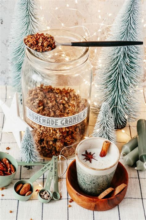 Rezept Apfel Spekulatius Granola Weihnachtliches Knusperm Sli