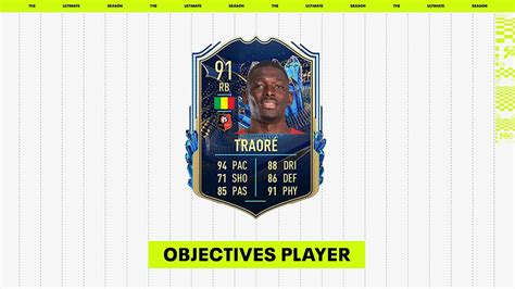 FIFA 23 Hamari Traoré TOTS Ligue 1 Objectives XP FifaUltimateTeam