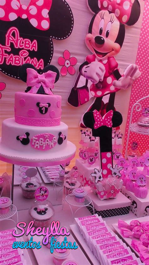 Minnie Mouse Birthday Party St Birthday Parties Rd Birthday Bolo