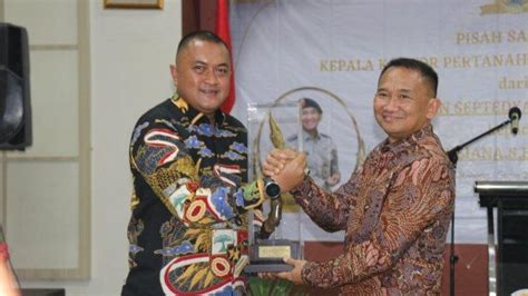 Pisah Sambut Kepala Bpn Kabupaten Bogor Yang Baru Rudy Susmanto Harap