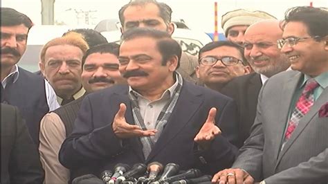 Rana Sanaullah Fiery Media Talk 6 March 2020 Youtube