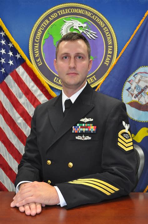 Chief Information Systems Technician Austin Tushaus Senior Enlisted