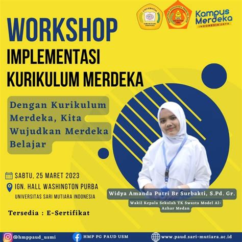 Workshop Implementasi Kurikulum Merdeka Event