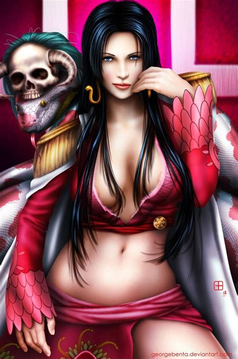 Boa Hancock By Georgebenta On Deviantart One Piece Boa Hancock One