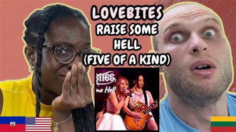 Reaction To Lovebites Raise Some Hell Live Five Of A Kind First