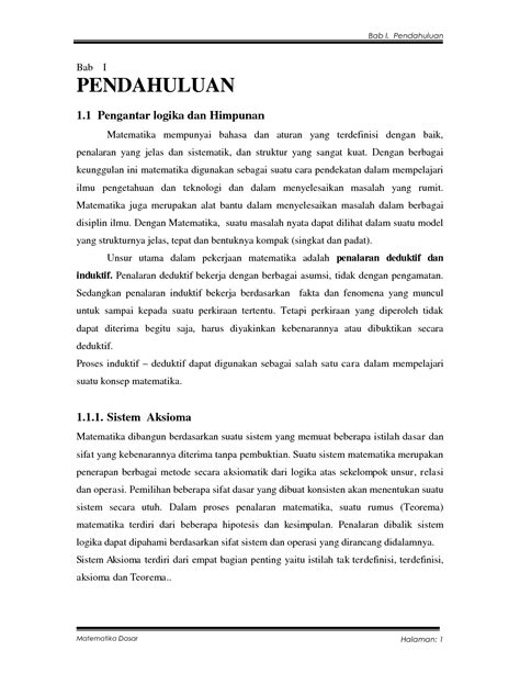 Sistem Bilangan Real