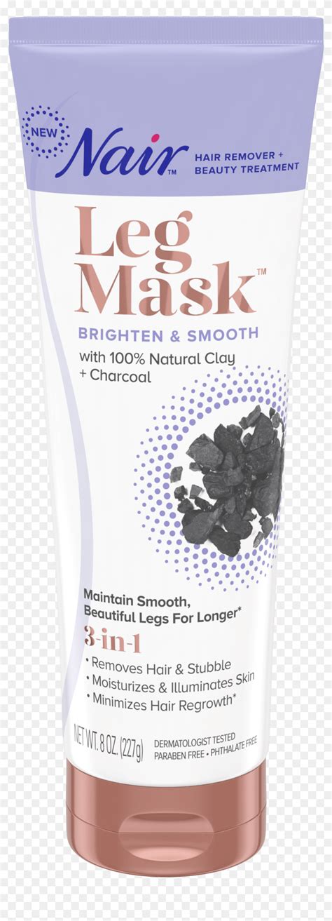 Nair Leg Mask Nourish Brighten Smooth With Charcoal - Nair Charcoal Leg ...