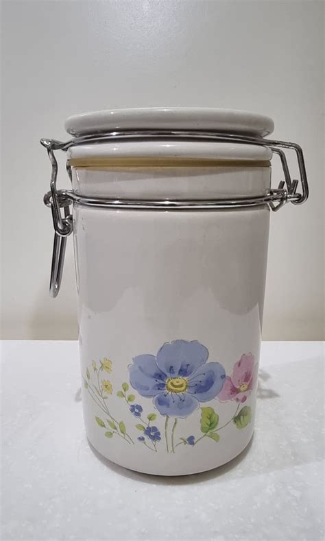 Garo Ceramic Canister Jar Furniture Home Living Kitchenware