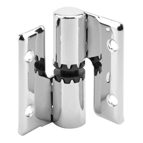 Surface Mount Hinge Set Chrome Plated Lh In Or Rh Out Sentry Supply