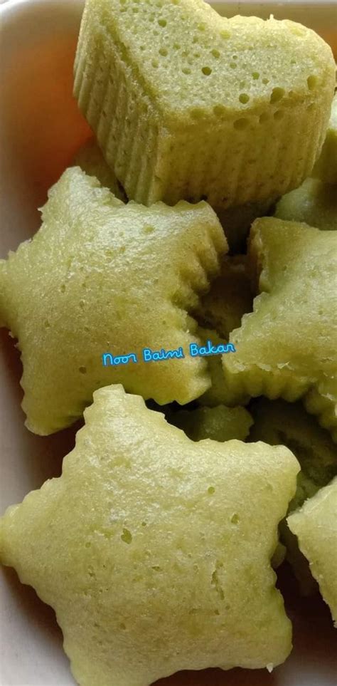 Kuih Apam Kampung Pandan Sukatan Cawan Harum Semerbak Bila