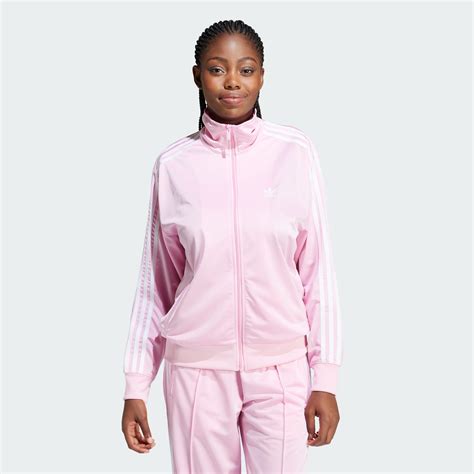 Adidas Adicolor Classics Loose Firebird Track Top Pink Adidas Uae