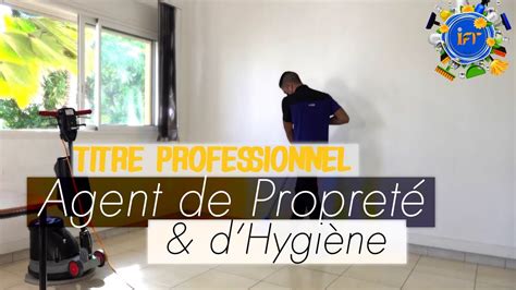 Formation Agent De Propret Et D Hygi Ne Aph Youtube