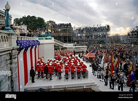 Washington Dc Usa January 20 1989inauguration Of George H W Bush As