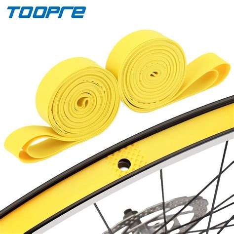 Toopre1 Pair 2 Pcs Bicycle Tube Premium Pvc Rim Tapes Strips Mtb Bike