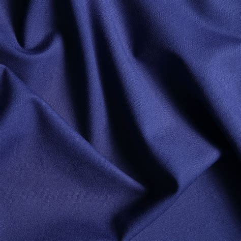 Ponte Roma Viscose Jersey Cobalt Bloomsbury Square Dressmaking Fabric