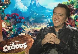 Nicolas Cage Interview - The Croods