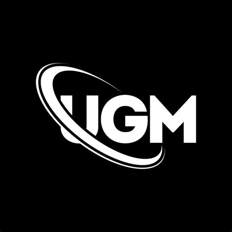 logotipo de la UGM. letra ugm. diseño de logotipo de letra ugm ...