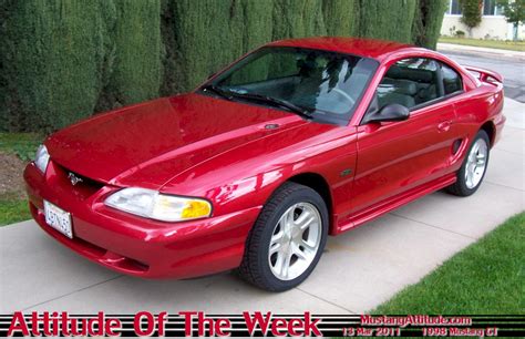 Laser Red 1998 Ford Mustang GT Coupe MustangAttitude Photo Detail