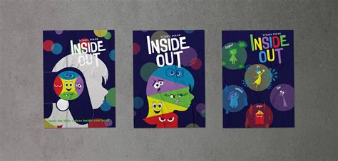 inside out film poster (unofficial) on Behance