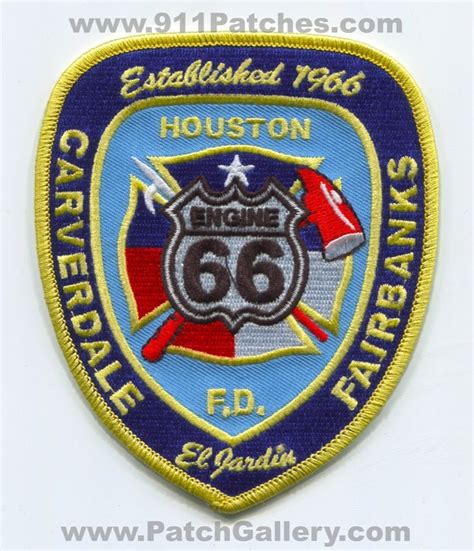 Houston Fire Department Station 66 Patch Texas TX – 911Patches.com